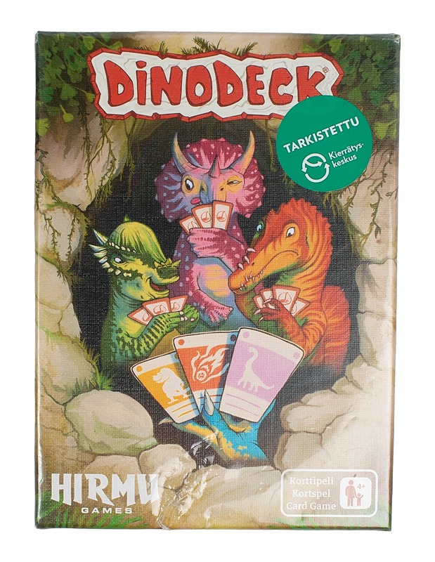 HIRMU GAMES Dinodeck korttipeli - Seurapelit - 10105555439 - 0