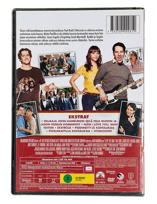 I Love You, man - DVD - DVD-elokuvat - 10105555456 - 1
