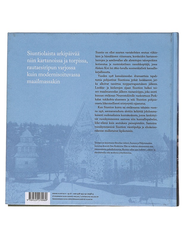 Siuntio : avainkunta kautta aikojen - Anu Koskivirta - Tietokirjat - 10105555473 - 1
