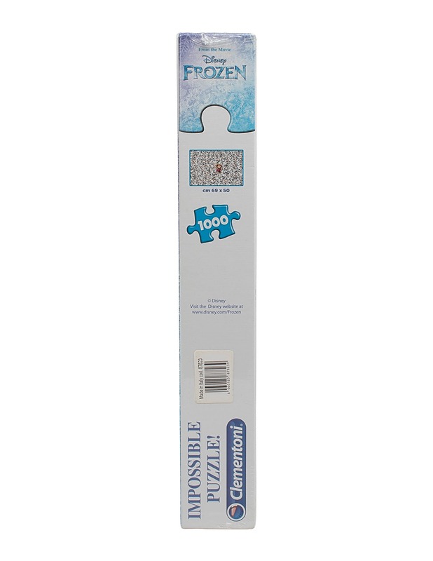 CLEMENTONI Impossible Puzzle! Frozen palapeli, 1000 palaa - Palapelit - 10105555480 - 1