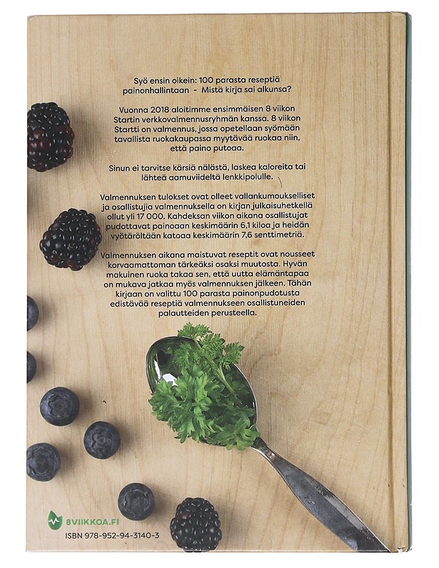 Syö ensin oikein / 100 parasta reseptiä painonhallintaan - Karppi, Anu - Ruokakirjat - 10105555519 - 1