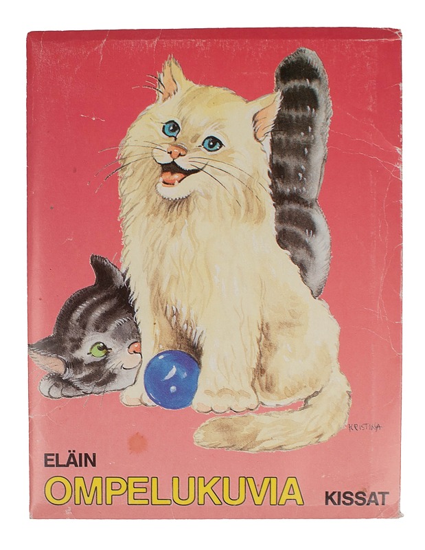 Eläin ompelukuvia kissat - vintage - Käsityö - 10105555543 - 0