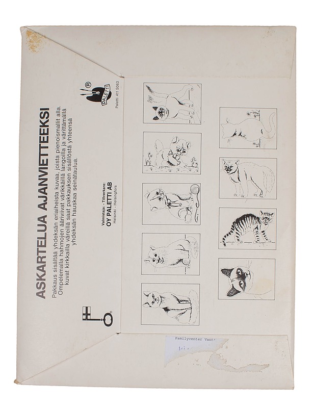 Eläin ompelukuvia kissat - vintage - Käsityö - 10105555543 - 1