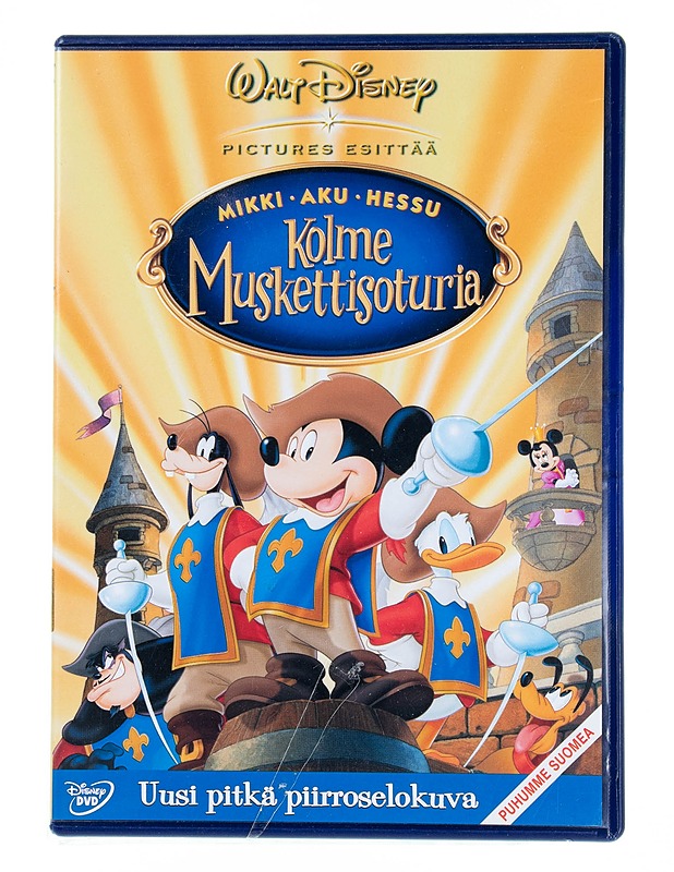 Disney : Mikki, Aku ja Heesu kolme muskettisoturia - DVD - DVD-elokuvat - 10105555561 - 0