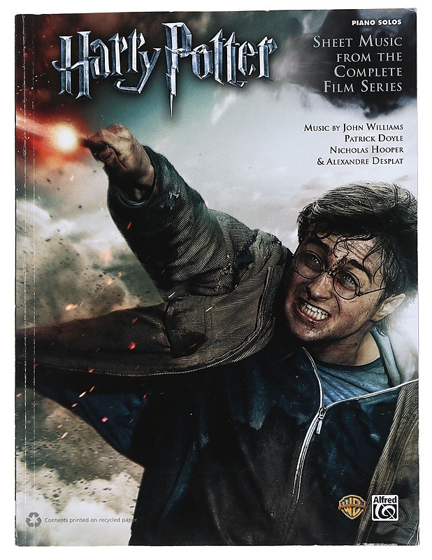 Harry Potter : sheet music from the complete film series : piano solos - Williams, John - Musiikki- ja elokuvakirjat - 10105555598 - 0