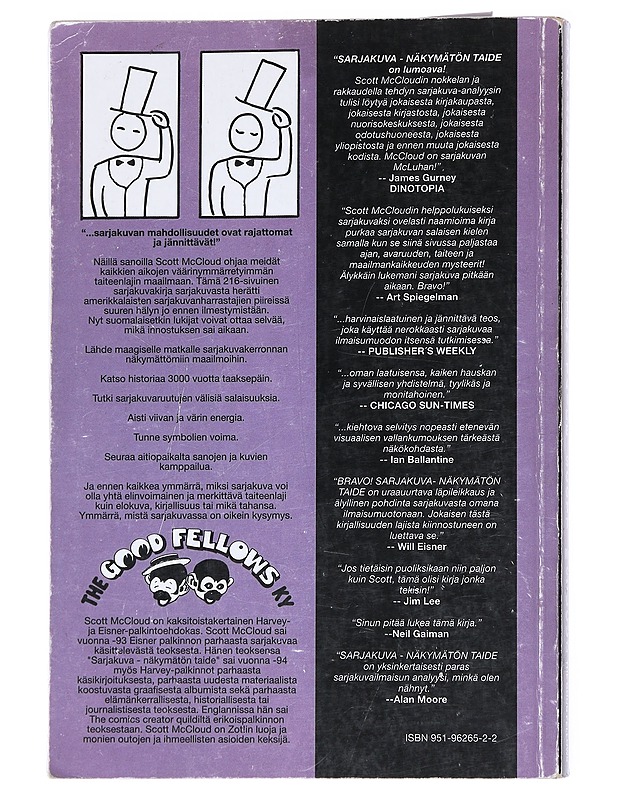 Sarjakuva : näkymätön taide - McCloud, Scott - Sarjakuvat - 10105555610 - 1