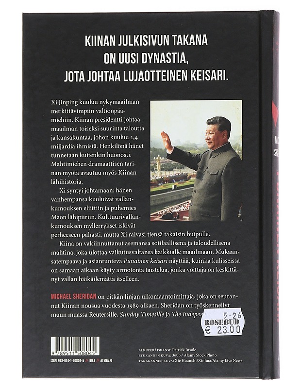 Punainen keisari: Xi Jinping ja hänen Kiinansa - Sheridan, Michael - Elämäkerrat ja muistelmat - 10105555621 - 1