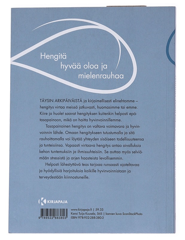 Hengitys virtaa : kohti kehon ja mielen tasapainoa - Minna Martin - Tietokirjat ja oppaat - 10105555678 - 1