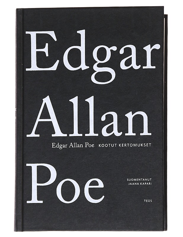 Kootut kertomukset - Poe, Edgar Allan - Romaanit ja novellit - 10105555685 - 0