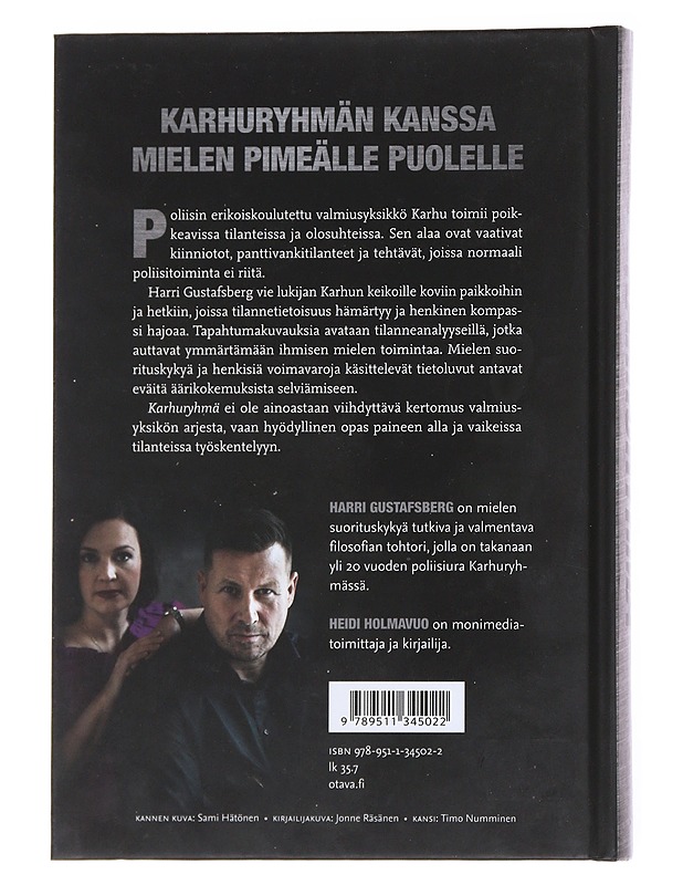 Karhuryhmä - Gustafsberg, Harri - Tietokirjat ja oppaat - 10105555715 - 1
