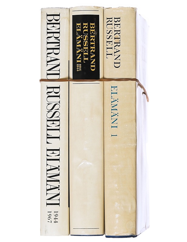 Bertrand Russell: Elämäni 1-3 - - Elämäkerrat ja muistelmat - 10105555718 - 2