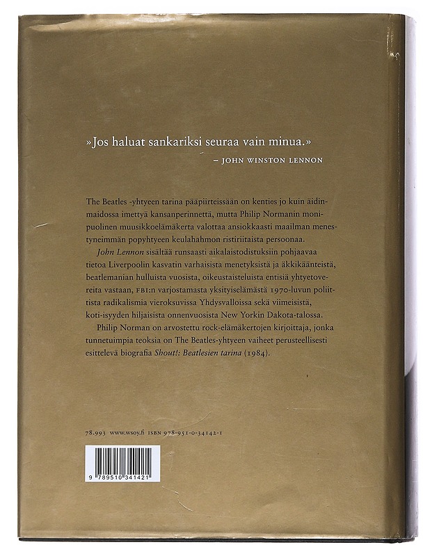 John Lennon - Norman, Philip - Elämäkerrat ja muistelmat - 10105555724 - 1