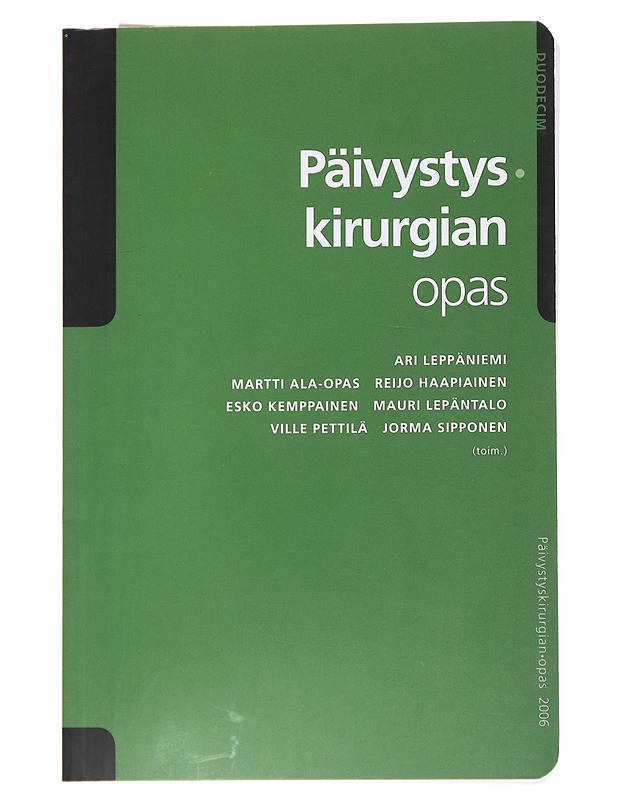 Päivystyskirurgian Opas - Leppäniemi, Ari - Tietokirjat ja oppaat - 10105555759 - 0