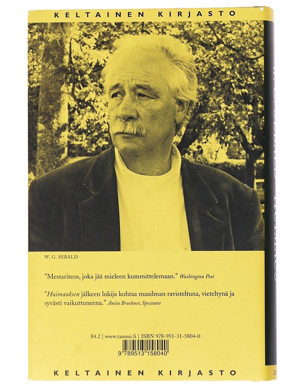 Huimaus - Sebald, W. G. - Kaunokirjallisuus - 10105555761 - 1