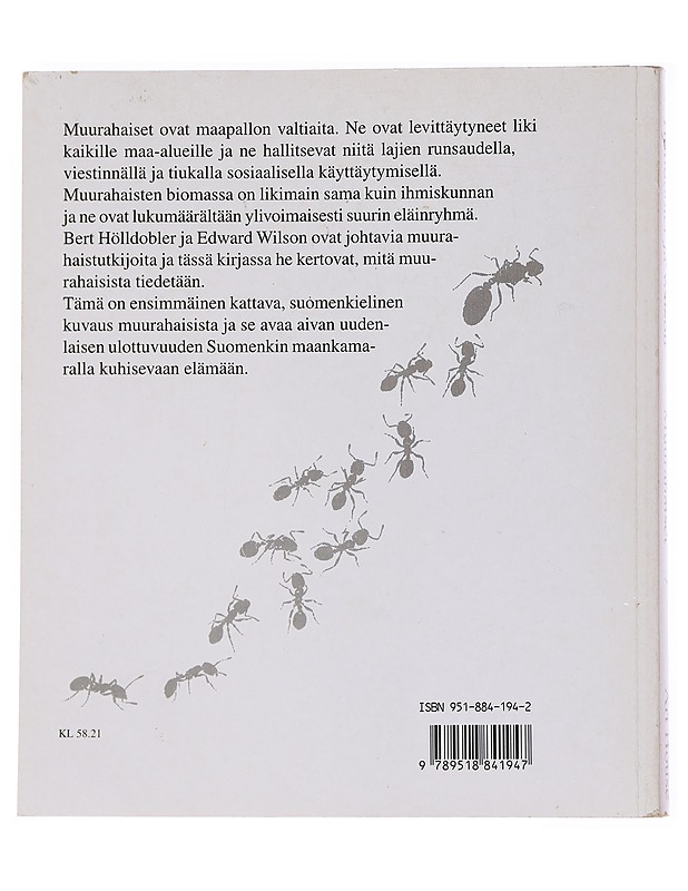MUURAHAISET - HÖLLDOBLER, BERT - Tietokirjat ja oppaat - 10105555767 - 1