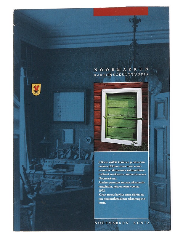 Noormarkun rakennuskulttuuria - Björkqvist, Anneli - Historiakirjat - 10105555782 - 1