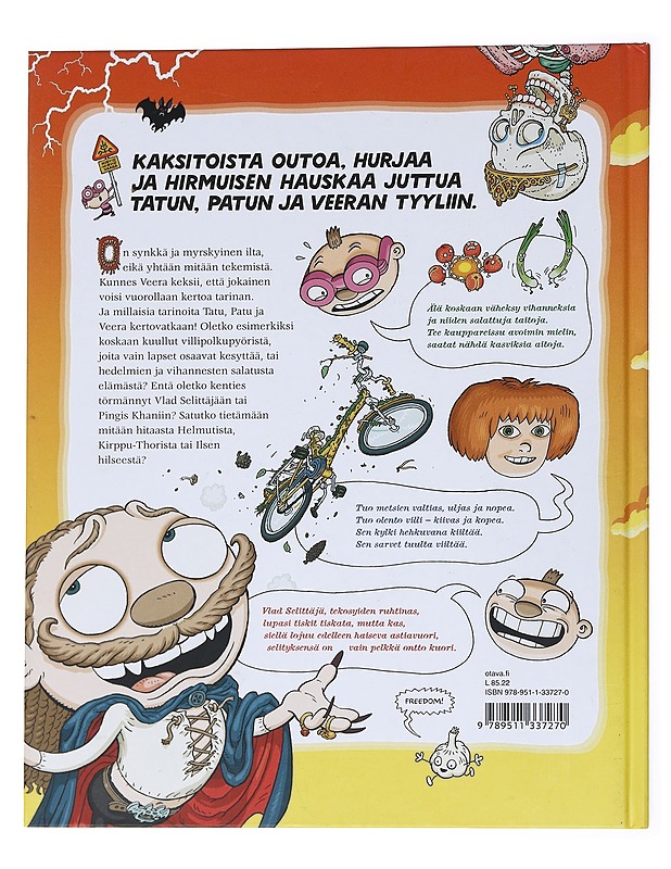 Tatu ja Patu, kauhea Hirviö-Hirviö ja muita outoja juttuja - Havukainen, Aino - Lastenkirjat - 10105555808 - 1