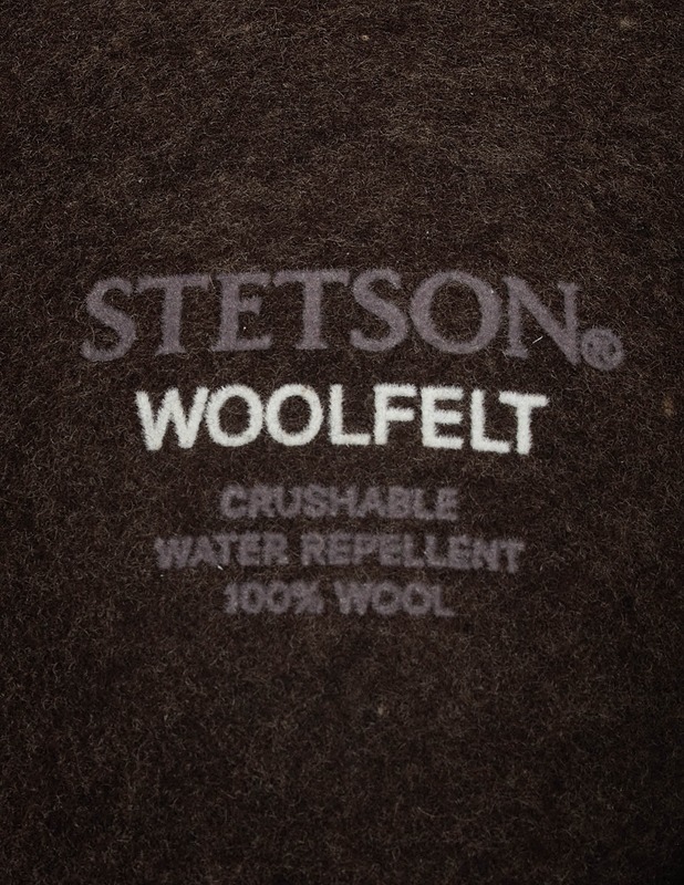 STETSON tummanruskea hattu - Päähineet - 10105555839 - 2