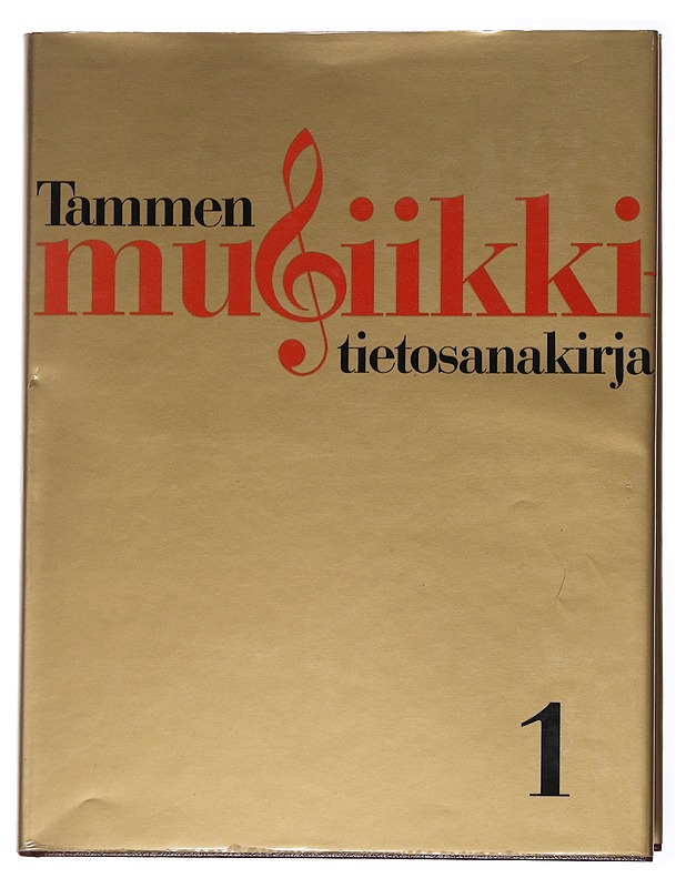 Tammen musiikkitietosanakirja osat 1-2 - Törnblom, Folke H. - Musiikki- ja elokuvakirjat - 10105555843 - 0
