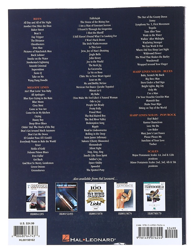 The ultimate harmonica songbook / for "C" diatonic harmonica - Dreis, Tad - Harrastekirjat - 10105555857 - 1