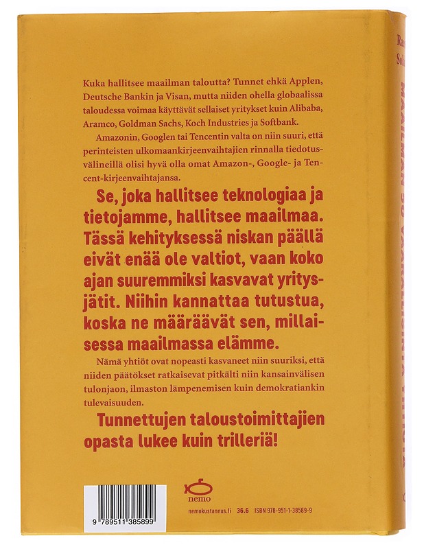 Maailman 50 vaarallisinta yhtiötä - Raeste, Juha-Pekka - Kaunokirjallisuus - 10105555887 - 1