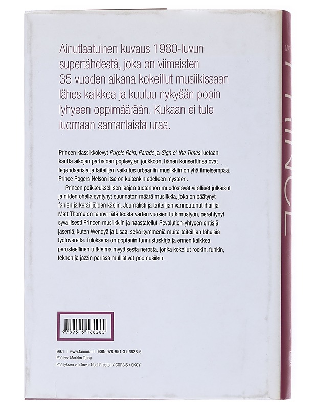 Prince - Thorne, Matt - Elämäkerrat ja muistelmat - 10105555894 - 1