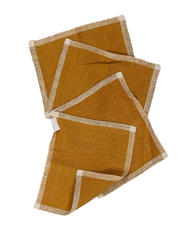 Sinapinkeltaiset tabletit, 37x31 cm, 4 kpl - Muut kodintekstiilit - 10105555916 - 0