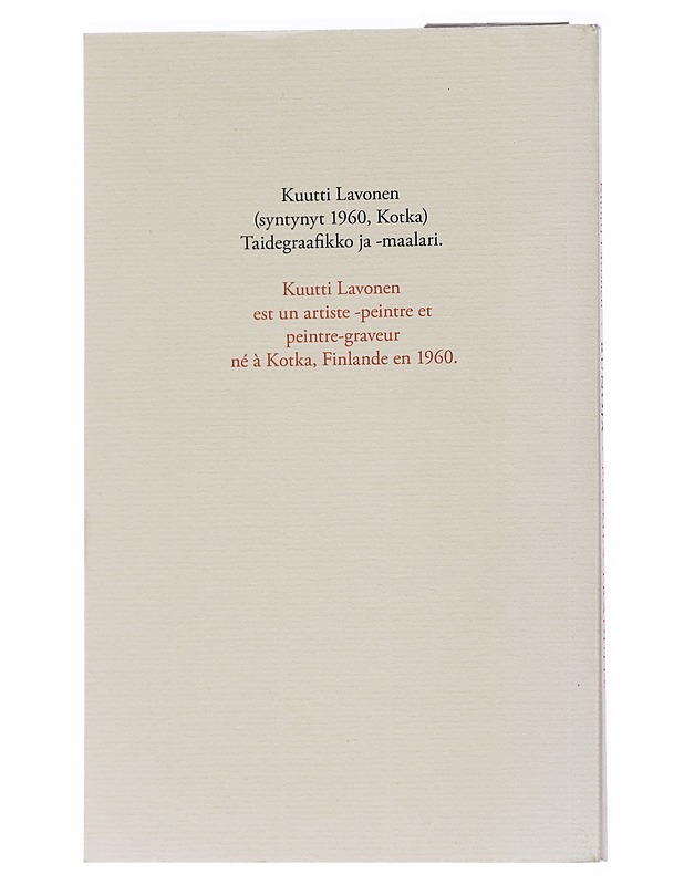 Runoja / Poemes Traduits -Lavonen, Kuutti - Runot ja näytelmät - 10105555931 - 1