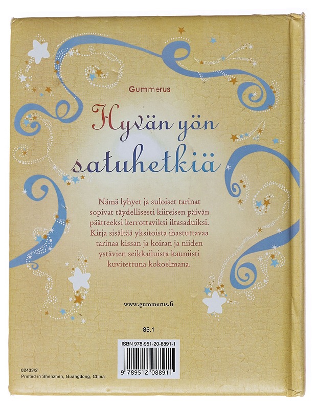 Hyvän yön satuhetkiä - Taplin, Sam - Lastenkirjat - 10105555962 - 1