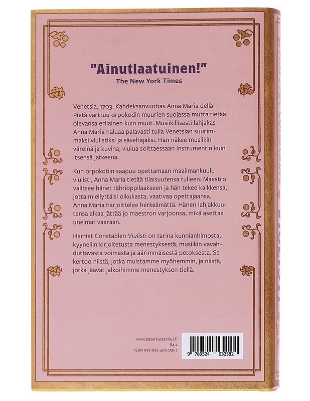 Viulisti - Harriet Constable - Romaanit ja novellit - 10105555967 - 1