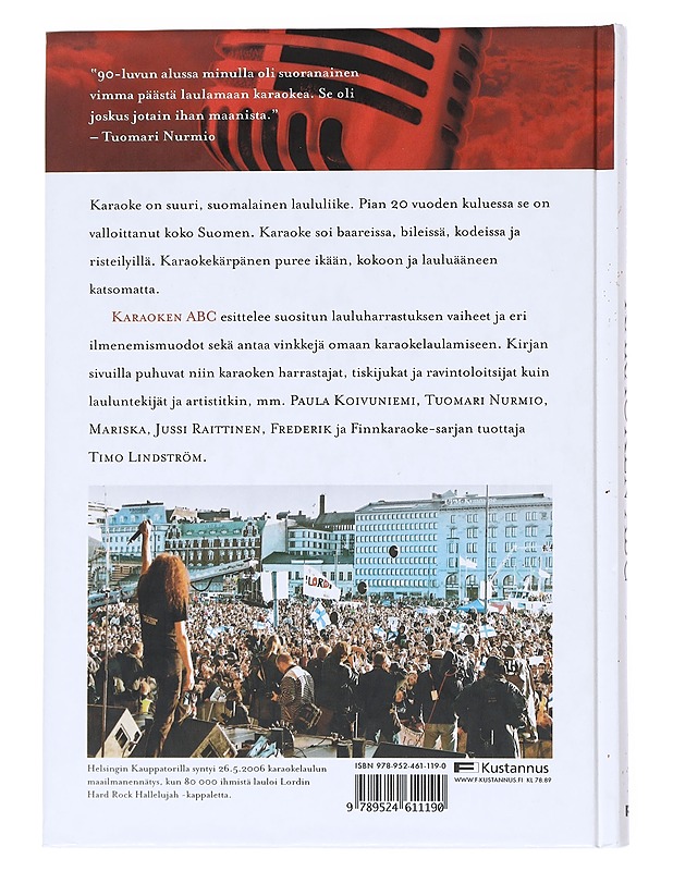 Karaoken ABC : kun Suomi tarttui mikkiin - Kesseli, Pirjo - Historiakirjat - 10105555976 - 1