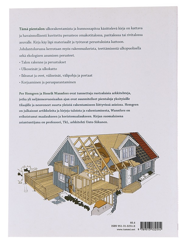 Pientalon käsikirja : ulkorakentaminen - Hemgren, Per - Harrastekirjat - 10105555969 - 1