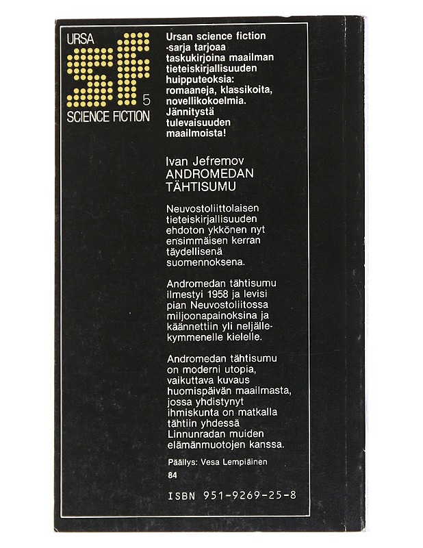 Andromedan tähtisumu - Ivan Jefremov - Fantasia- ja scifi - 10105555973 - 1