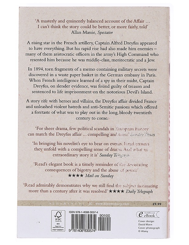 The dreyfus affair - Read, Piers Paul - Elämäkerrat ja muistelmat - 10105555986 - 1