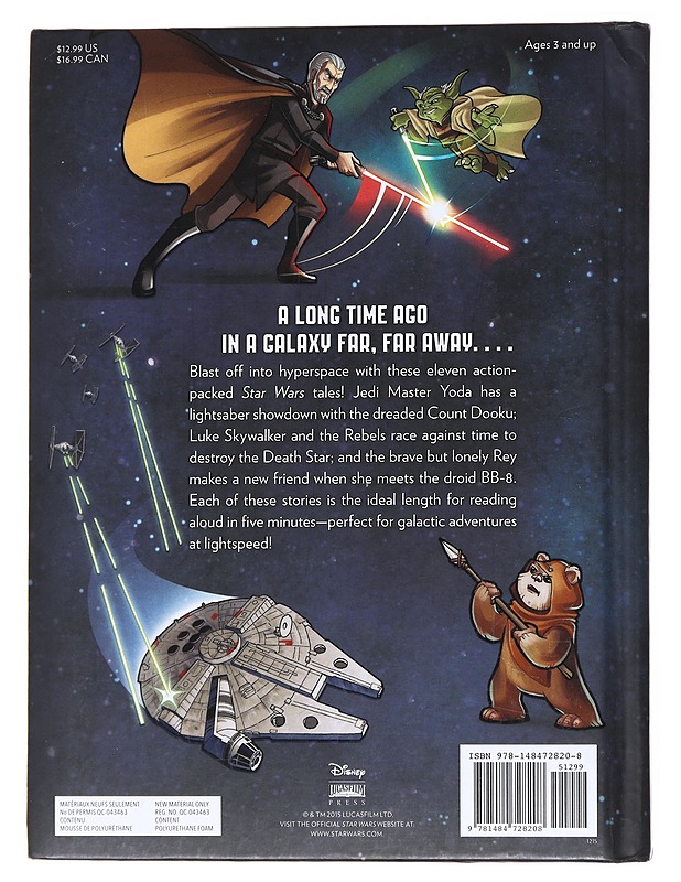 5-minute Star Wars stories - Fantasia- ja scifi - 10105556002 - 1