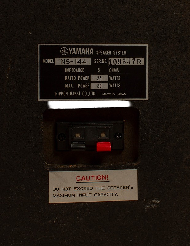 YAMAHA NS-144 -kaiutinpari - Audio - 10105556022 - 3