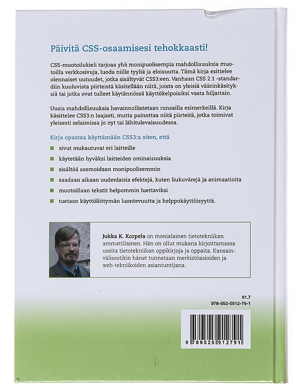 CSS : uudet mahdollisuudet - Korpela, Jukka - Tietokirjat ja oppaat - 10105556026 - 1