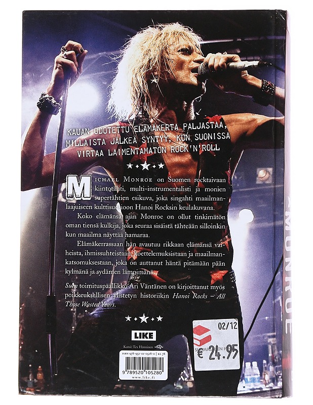 Michael Monroe - Ari Väntänen - Elämäkerrat ja muistelmat - 10105556032 - 1