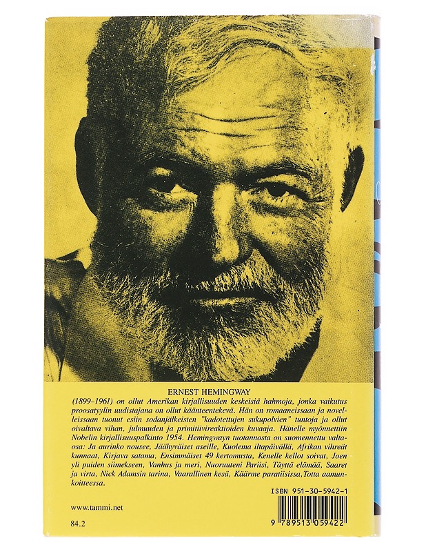 Vanhus ja meri - Hemingway, Ernest - Romaanit ja novellit - 10105556059 - 1