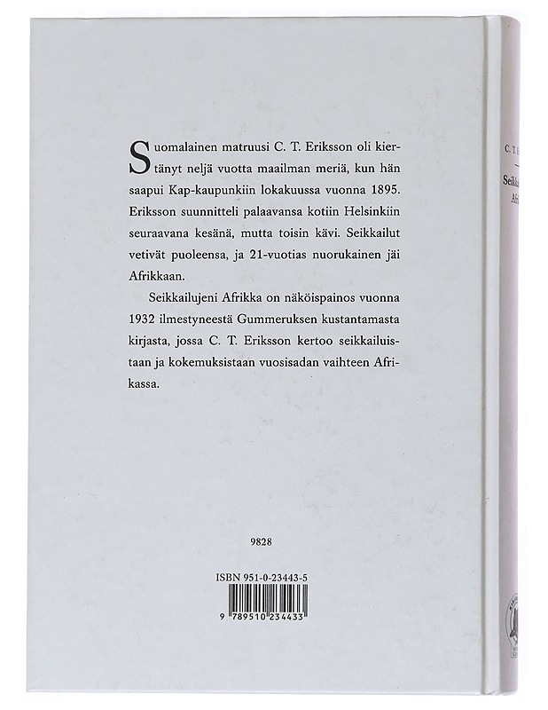 Seikkailujeni Afrikka - C. T. Eriksson - Elämäkerrat ja muistelmat - 10105556092 - 1