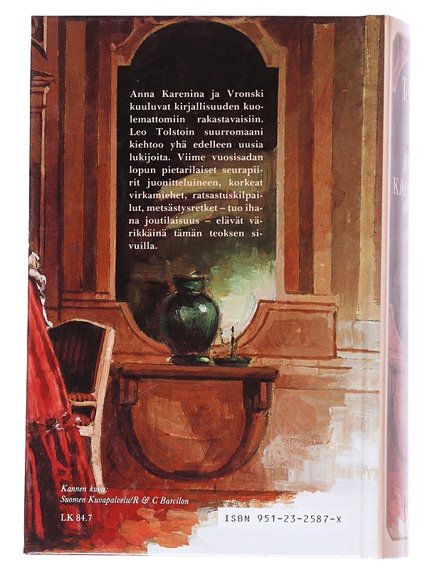 Anna Karenina - Tolstoi, Leo - Romaanit ja novellit - 10105556100 - 1