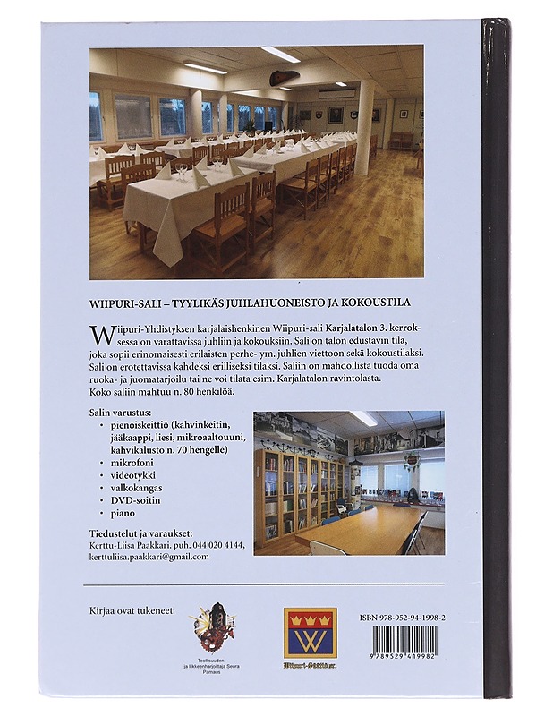 Wiipuri-Yhdistys ry. 50 vuotta 1969-2019 - Vuorikoski, Anneli - Historiakirjat - 10105556108 - 1