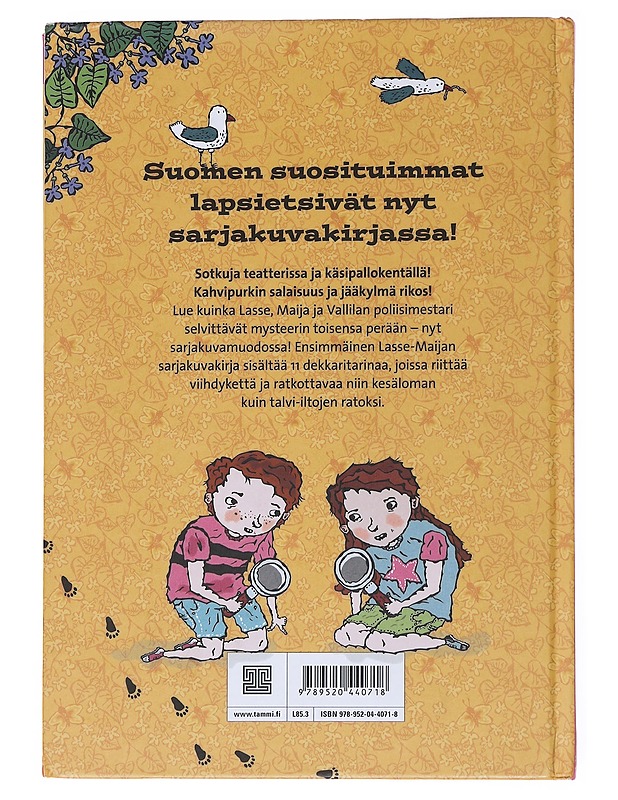 Lasse-Maijan Etsivätoimisto: Sarjakuvamysteerit -Martin Widmark - Lastenkirjat - 10105556125 - 1
