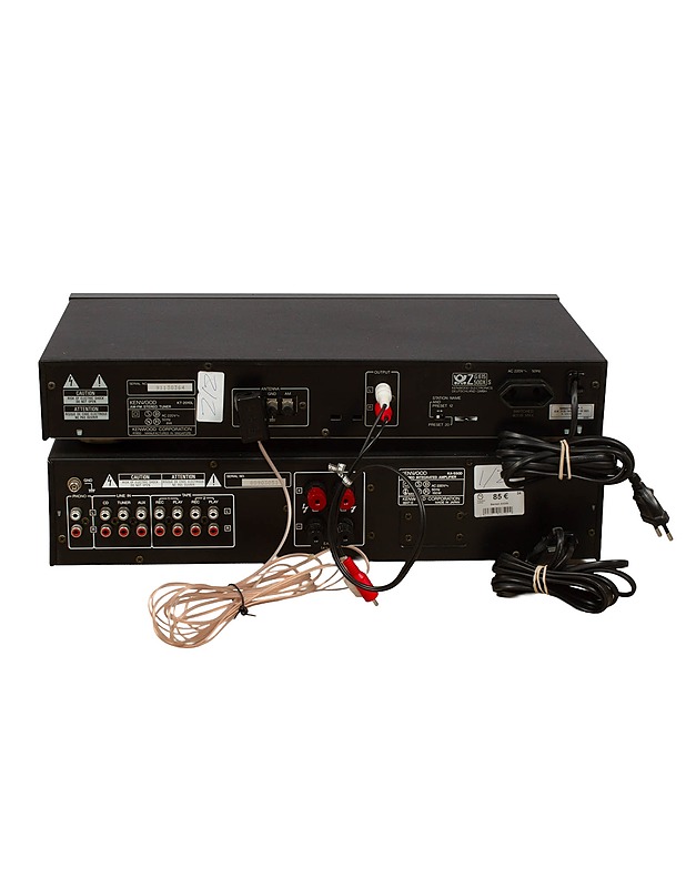 KENWOOD KA-550D vahvistin ja KT-2010L AM/FM viritin - Viihde-elektroniikka - 10105556142 - 3