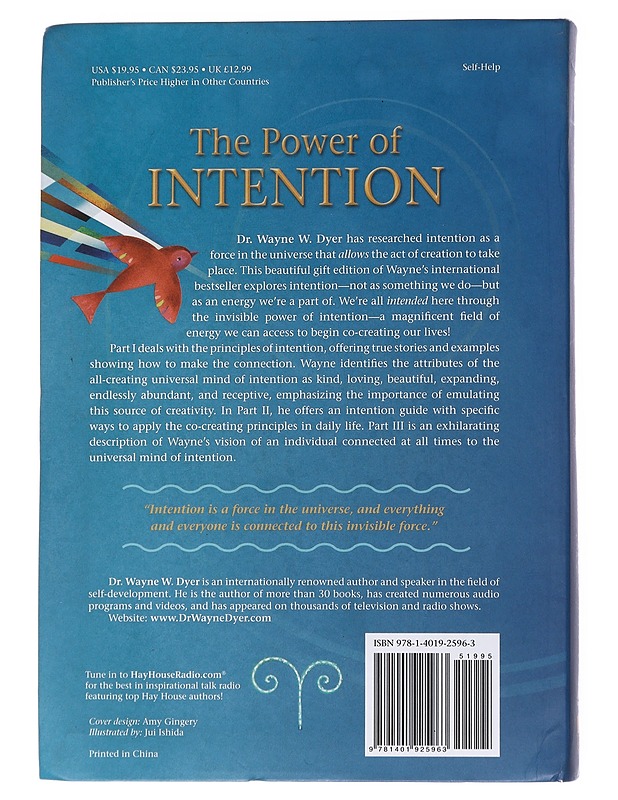The Power of intention - Dyer W. Wayne DR. - Tietokirjat - 10105556172 - 1