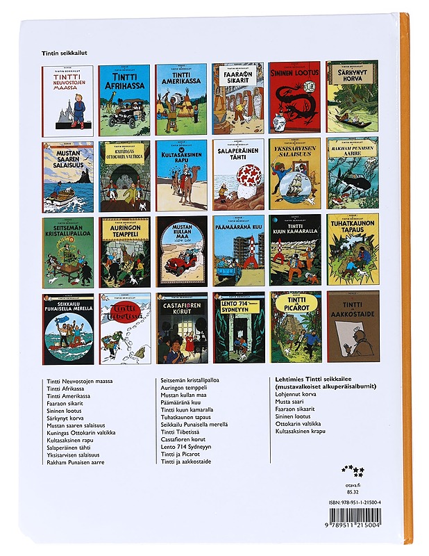Rakham Punaisen aarre - Hergé - Sarjakuvat - 10105556177 - 1