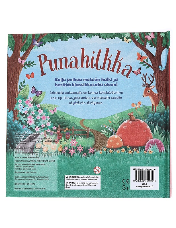 Punahilkka - Gray, James Newman - Lastenkirjat - 10105556199 - 1