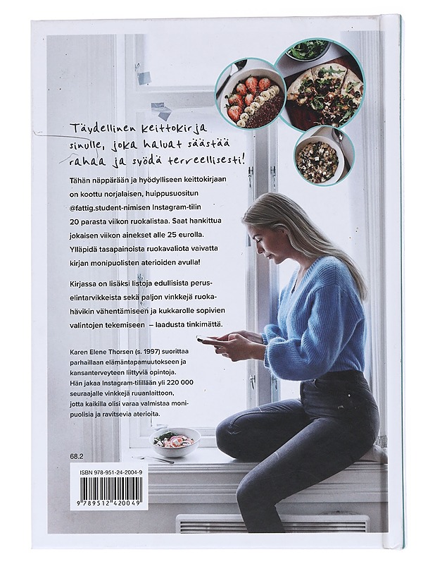 Ruokaa pienellä budjetilla : viikon ateriat alle 25 eurolla - Thorsen, Karen Elene - Kirja lahjaksi - 10105556205 - 1