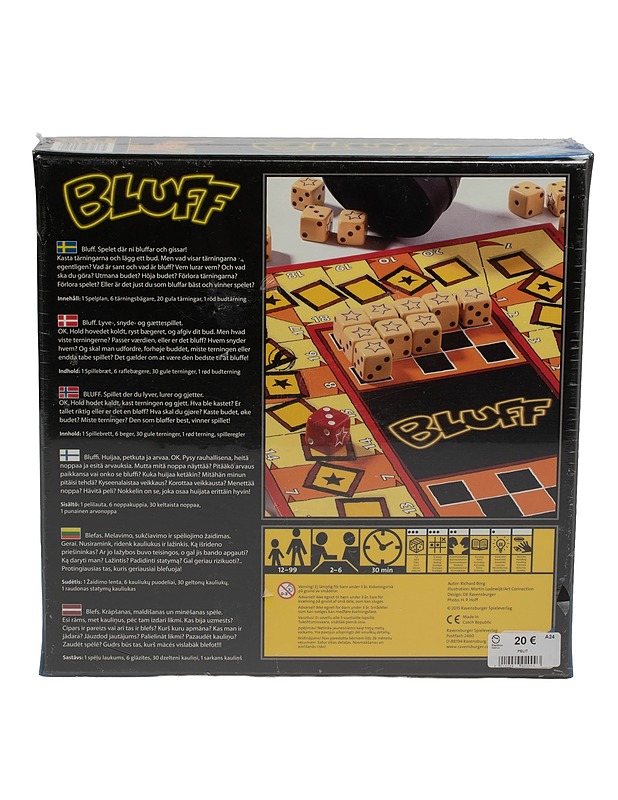 RAVENSBURGER Bluff lautapeli - Lautapelit - 10105556222 - 1