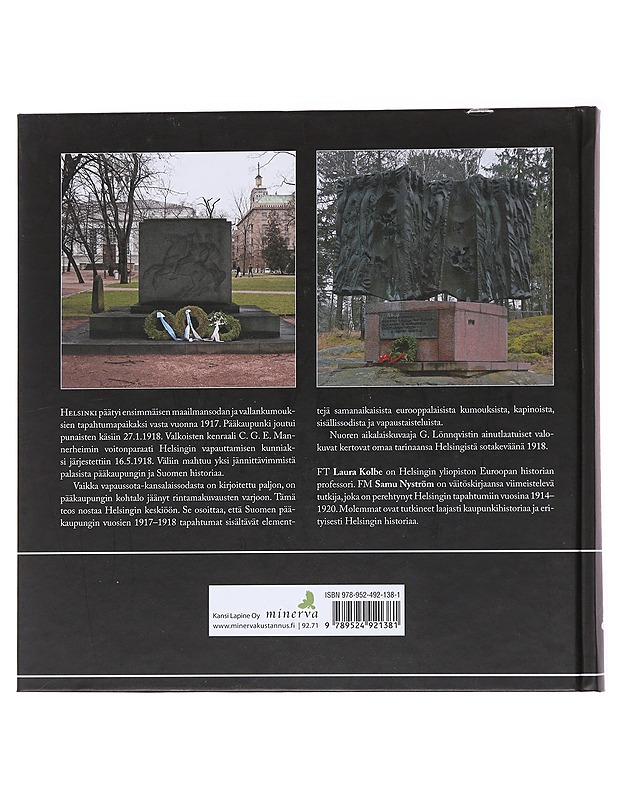 Helsinki 1918 : pääkaupunki ja sota - Kolbe, Laura - Historiakirjat - 10105556207 - 1